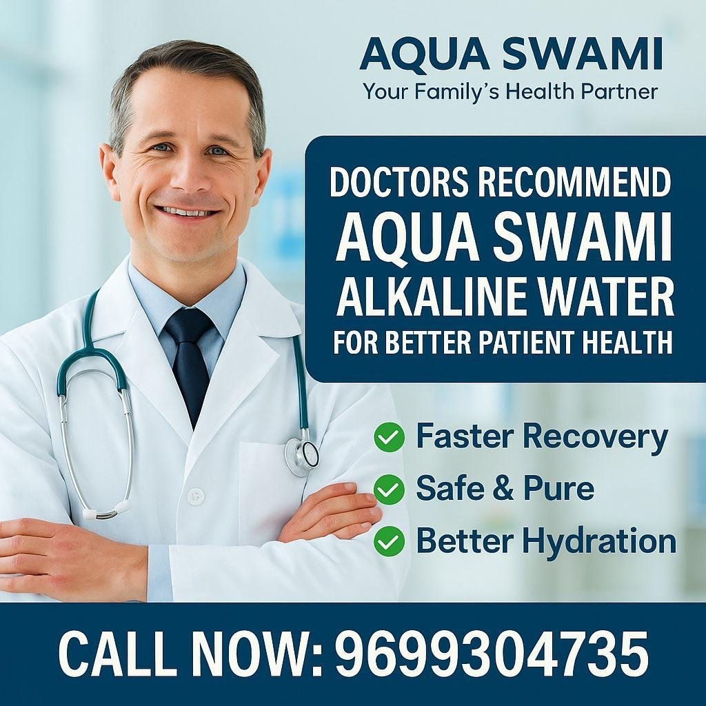 💧 AQUA SWAMI – 7 Plate Platinum Water Ionizer  ✨ Touch Screen Display सह आधुनिक तंत्रज्ञान!  ⚙️ Technical Highlights / तांत्रिक वैशिष्ट्ये:  🔹 Model: AQUA SWAMI – Premium Alkaline Water Ionizer 🔹 Plates: 7 Platinum Coated Titanium Plates 🔹 Display: Smart 