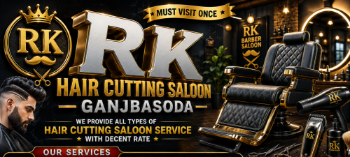 R K BARBER SALOON GANJBASODA