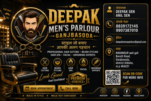 DEEPAK MENS PARLOUR GANJBASODA