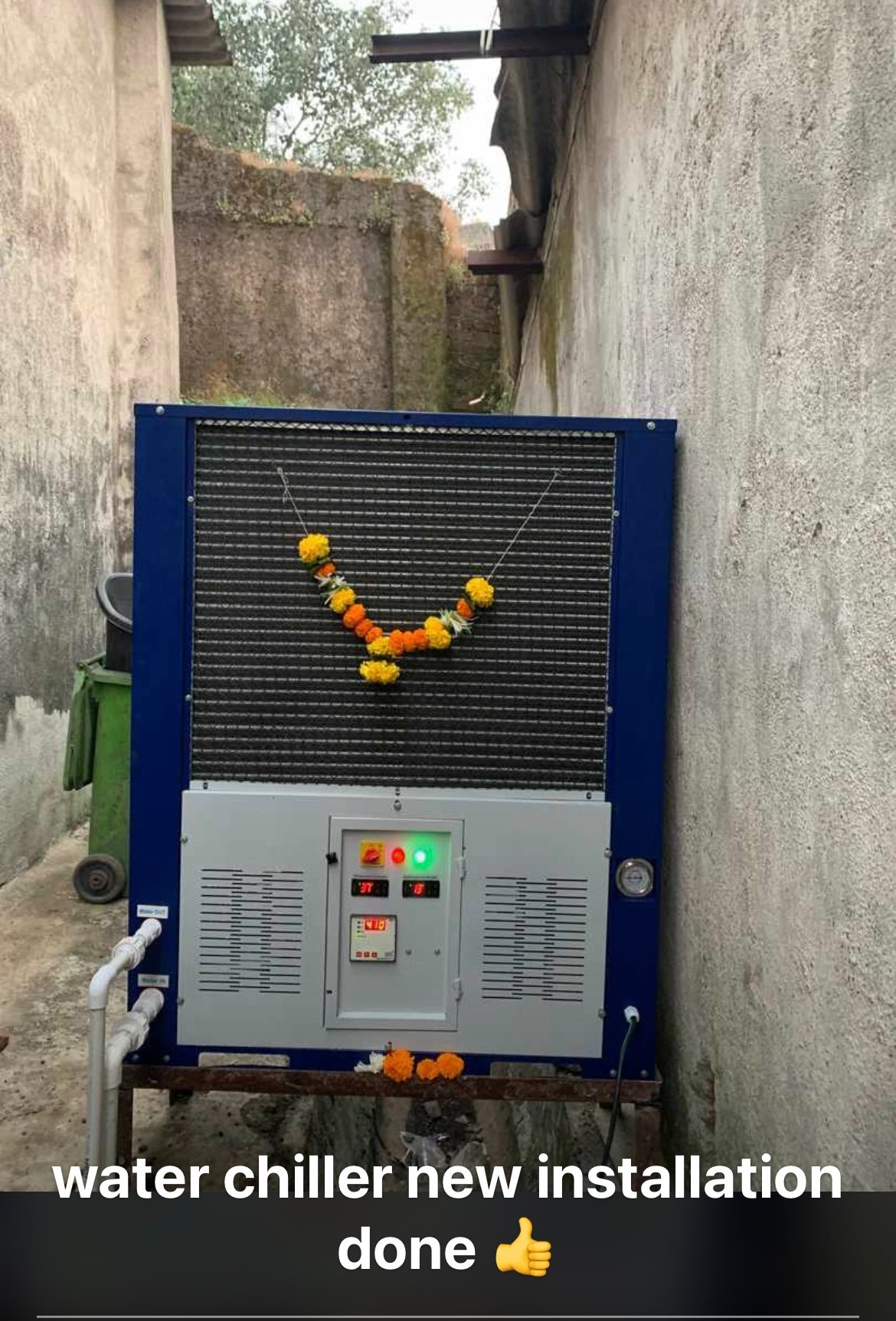 5tr Water chiller plant