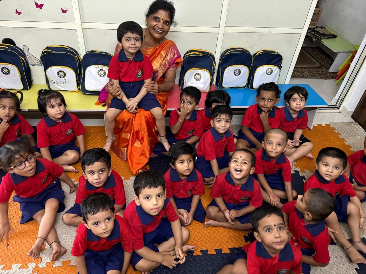 Moment with our beloved Pranita Kulkarni ji