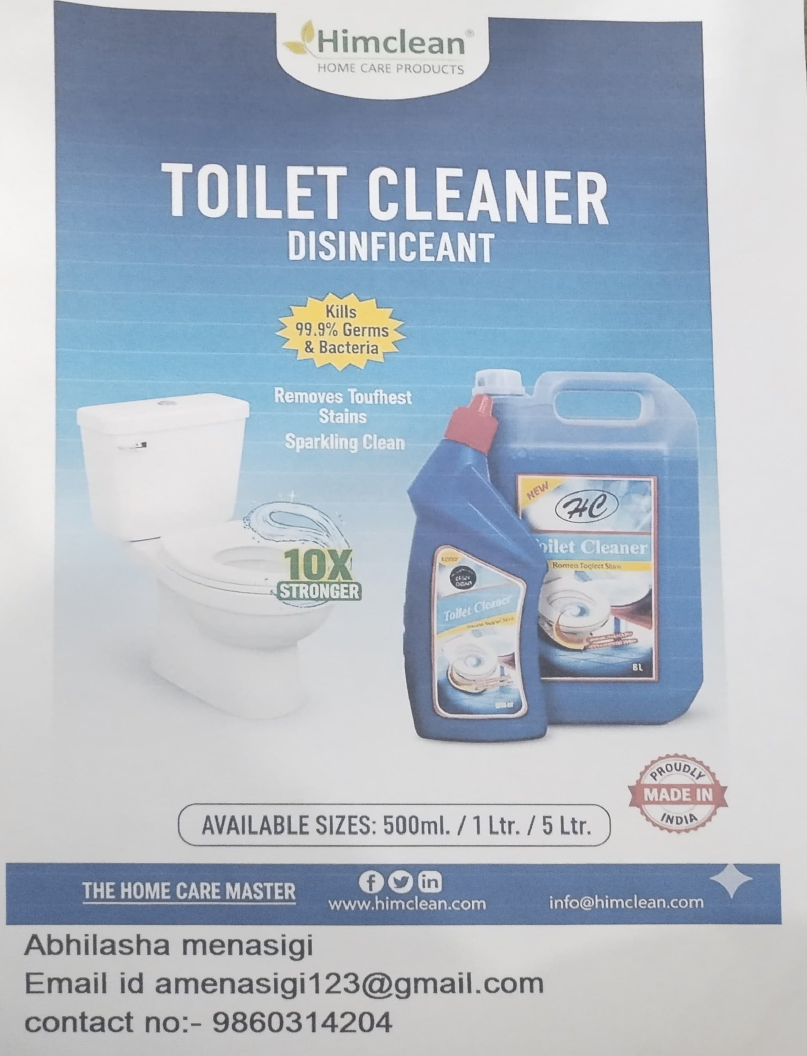 HimClean Toilet Cleaner