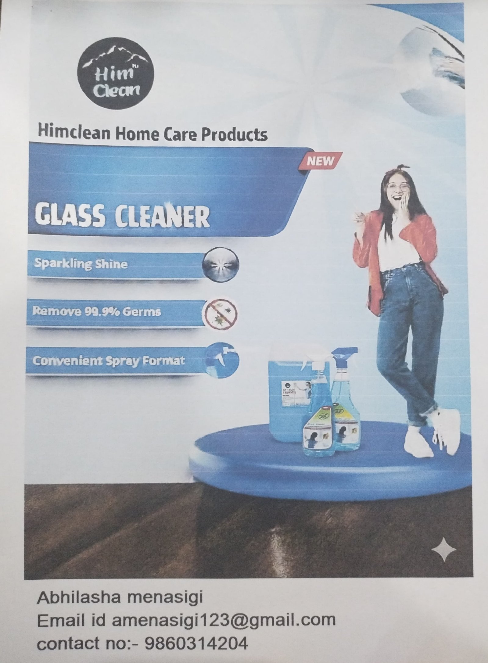 HimClean Glass Cleaner