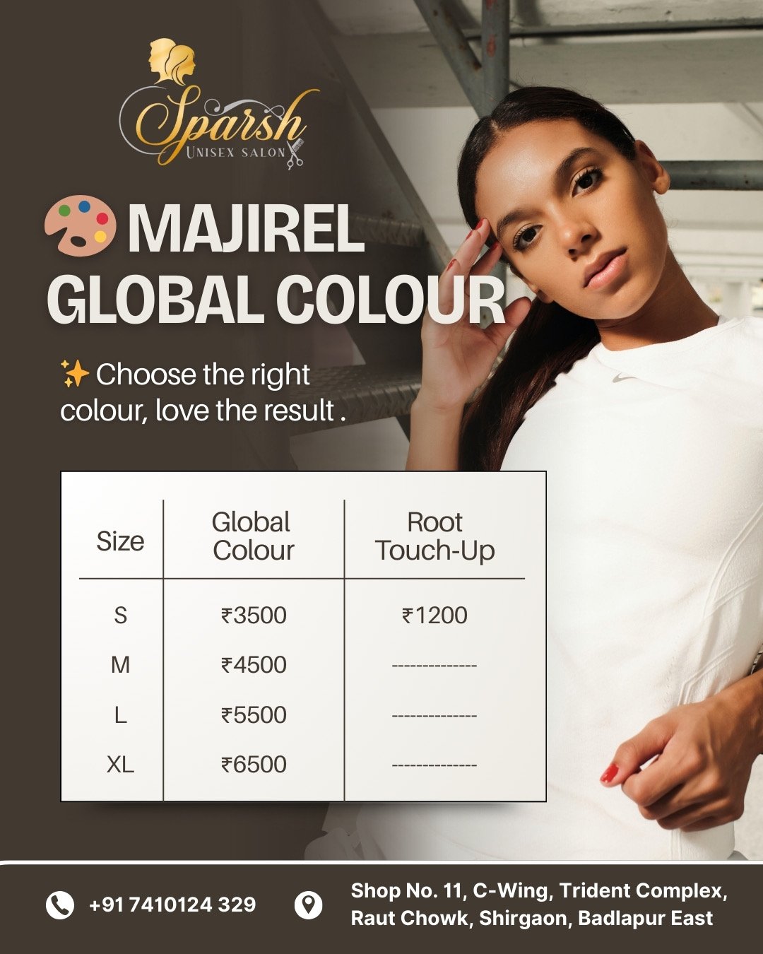 Female Majirel Global Colour