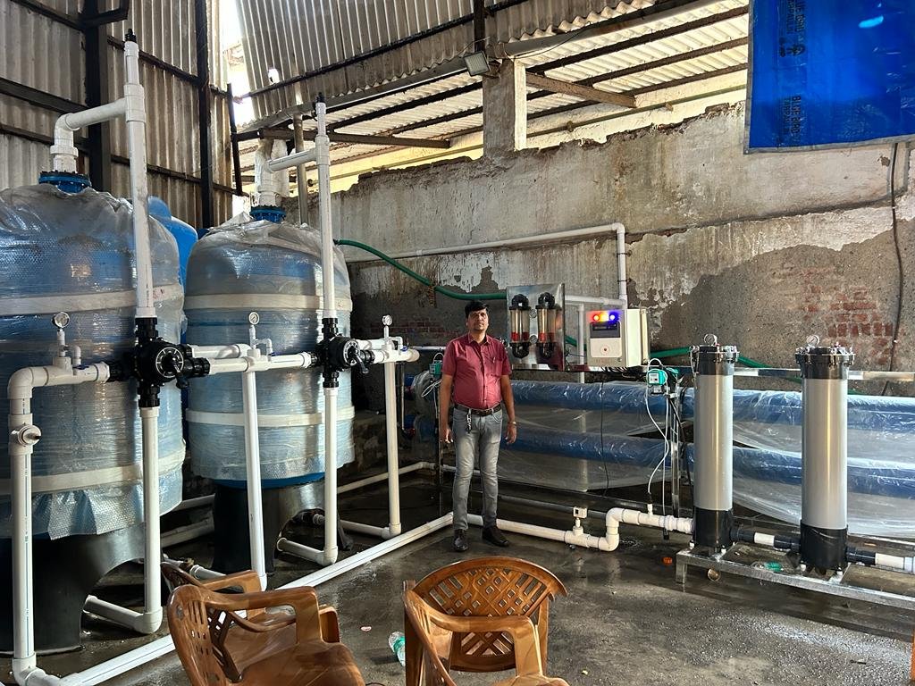 10000 LPH RO PLANT