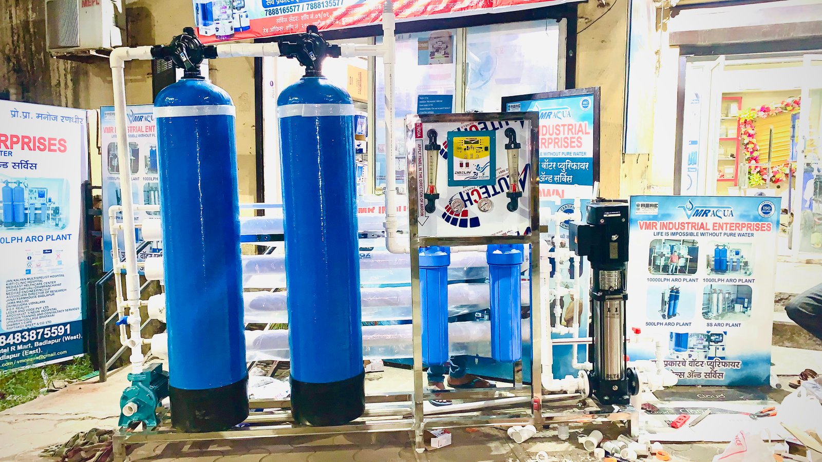 2000 LPH RO PLANT