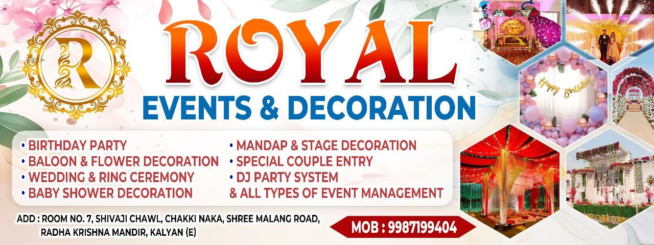 ROYAL EVENT'S DECORATION