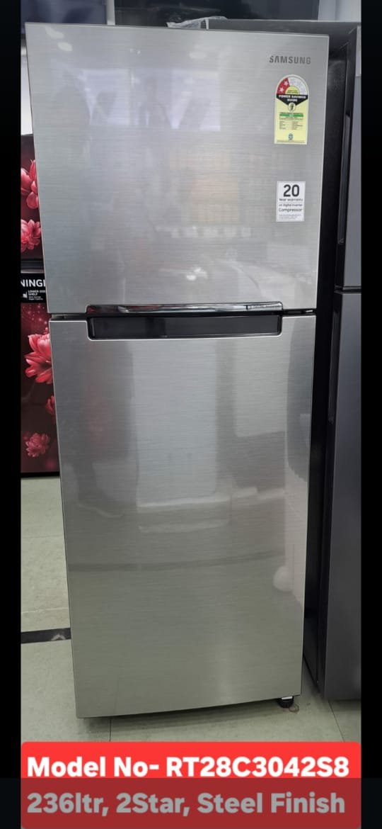SAMSUNG DOUBEL DOOR REFF 236 LTR