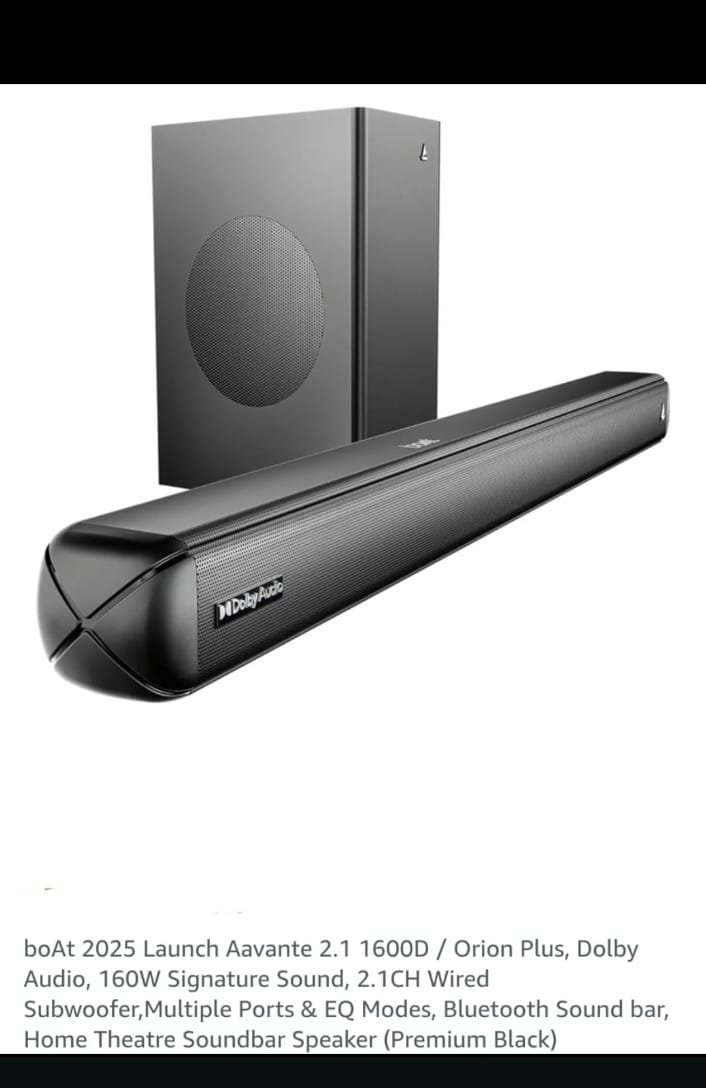 BOAT SOUND BAR 2.1
