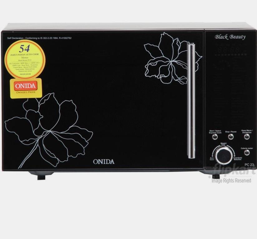 23 LTR ONIDA MICROWAVE CONVEVTION