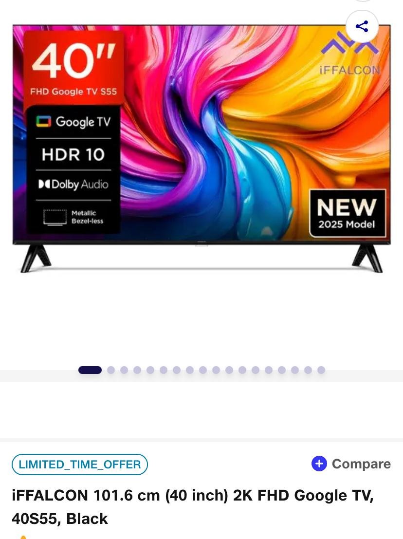 IFFALCON 40INCH LED MODEL : 40S55