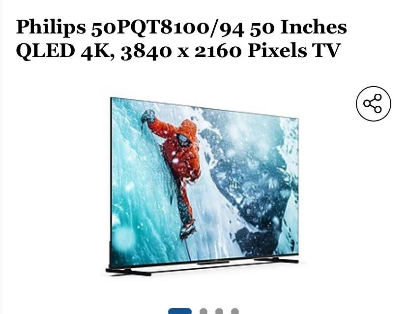 PHILIPS 50INCH LED 50PQT8100