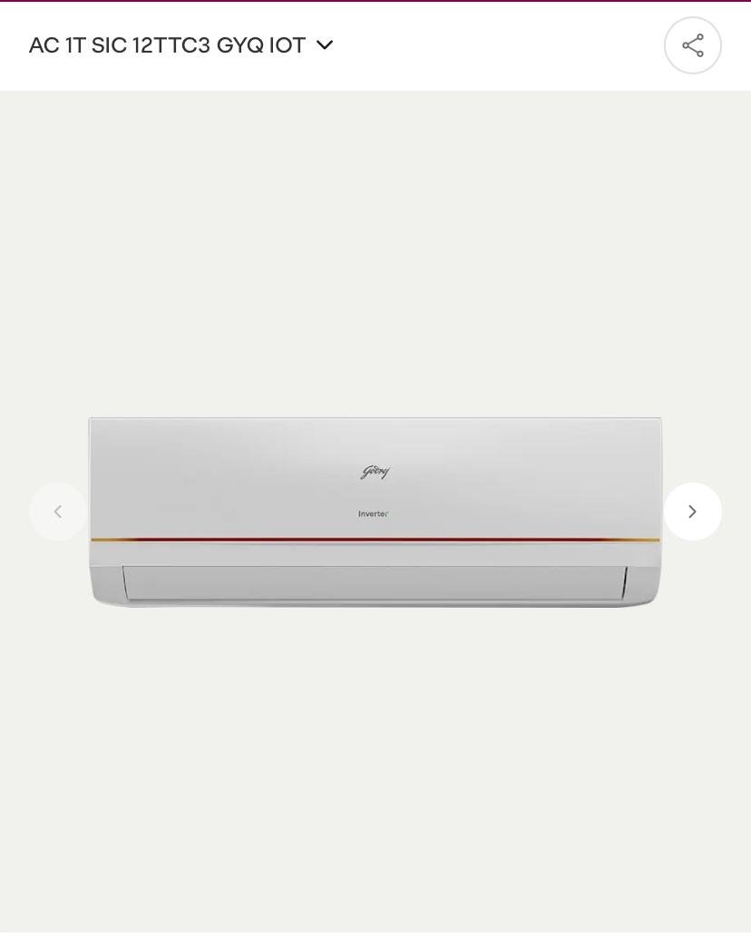 GODREJ AC IT SIC 12TTC3 GYQ