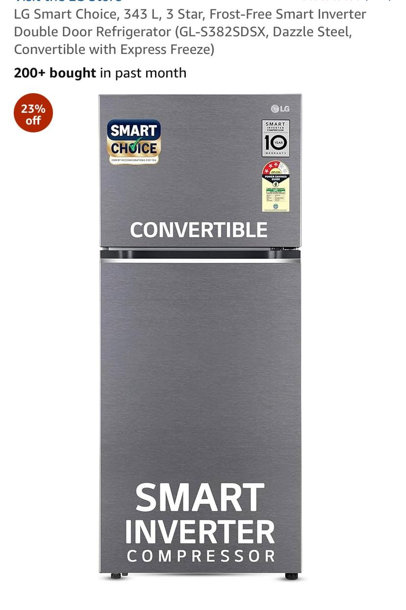 LG REF S832SDSX 343L