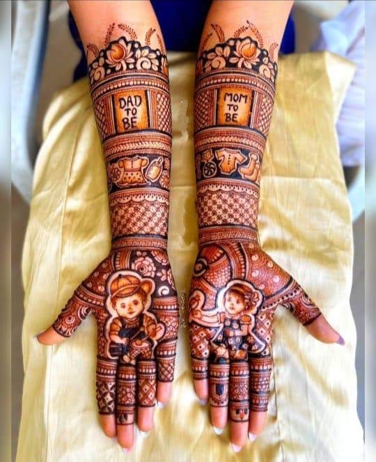 Baby Shower Mehandi