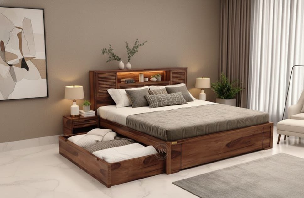 Wooden Bed (5×6)