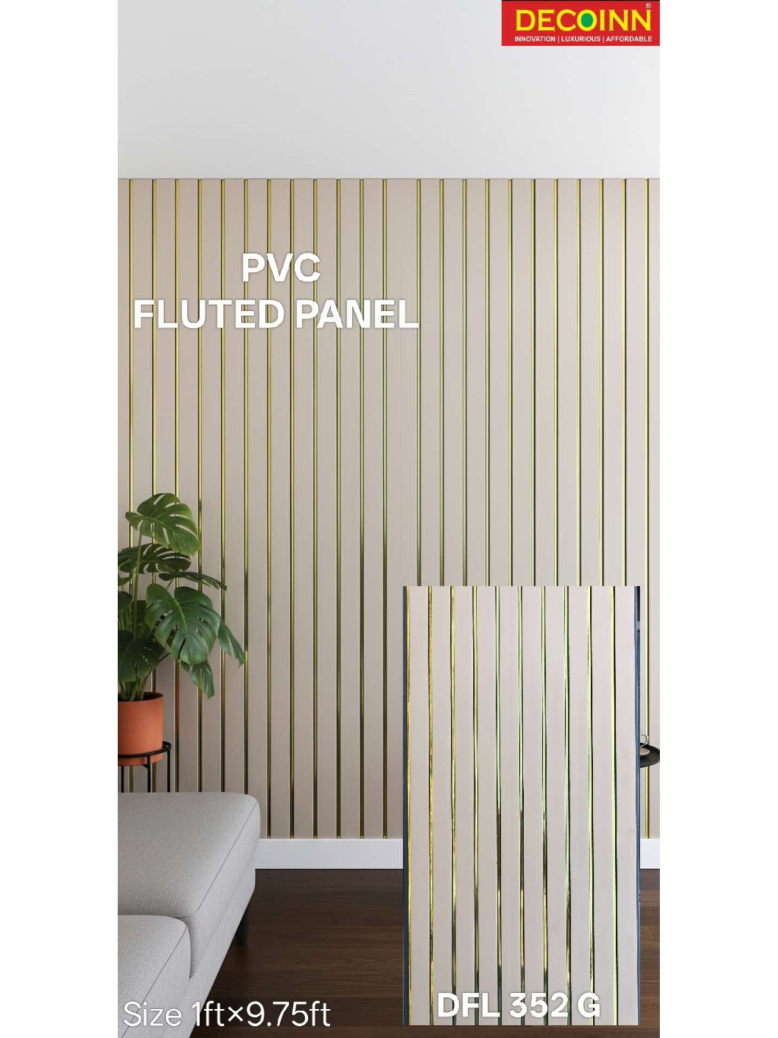 PVC FLUTED PANELS DESIGN