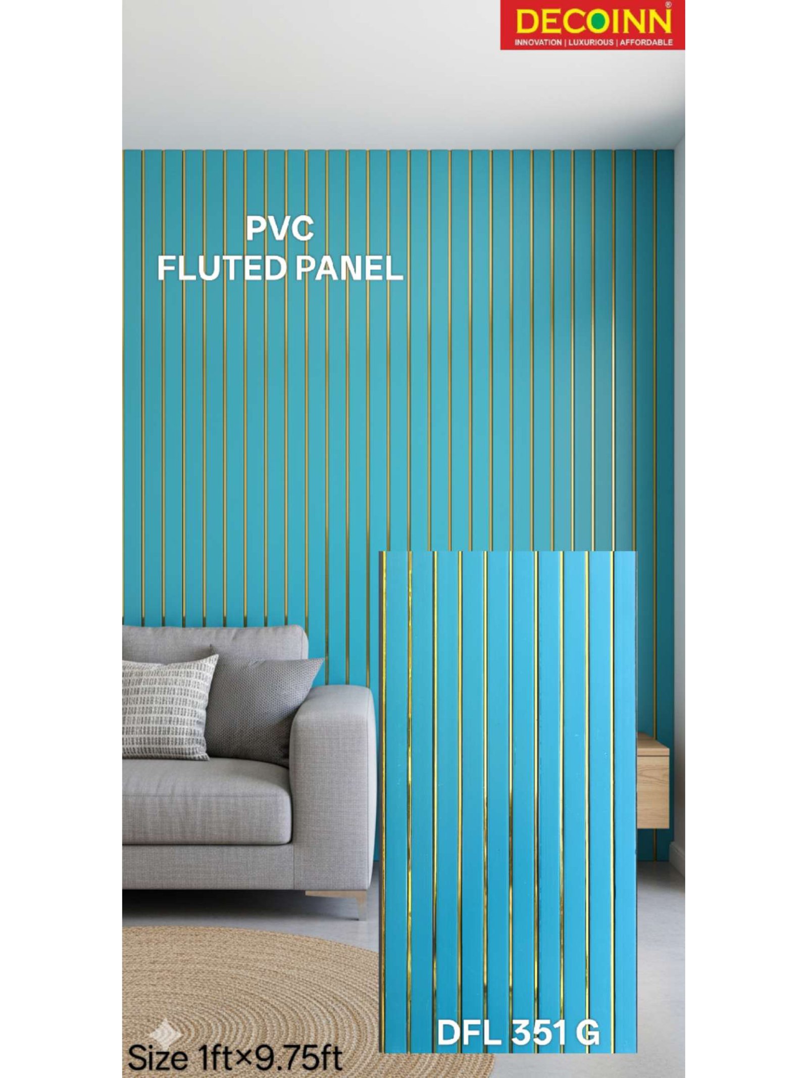 PVC FLUTED PANELS DESIGN