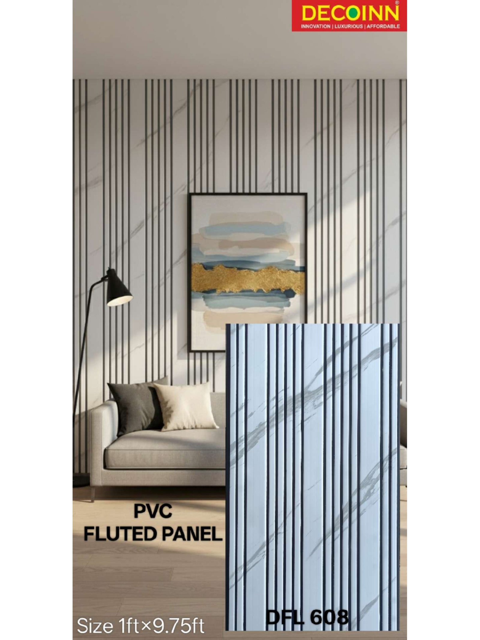 PVC FLUTED PANELS DESIGN