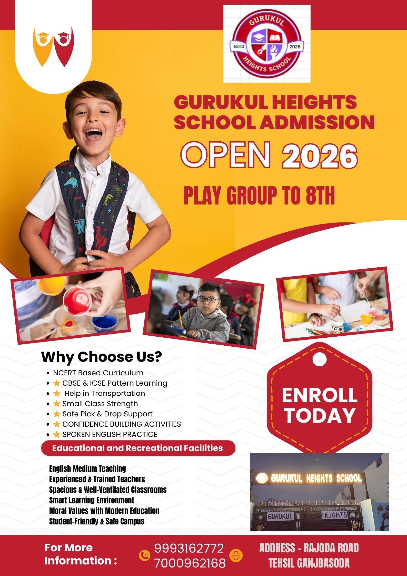 ADMISION OPEN NOW