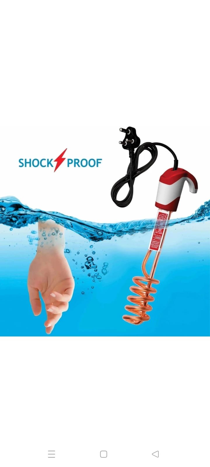 Shock proof Heaters