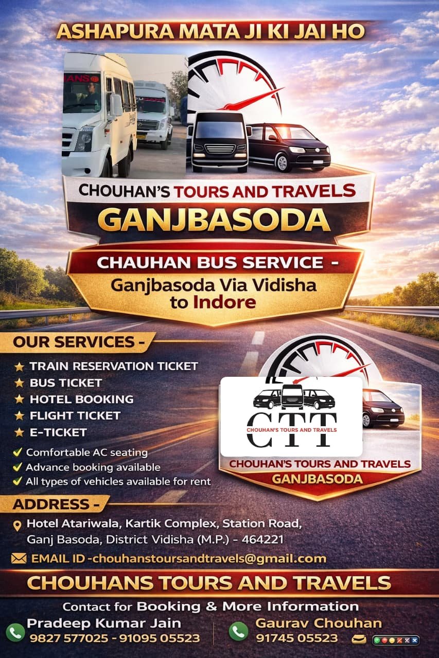 GET YOUR JOURNEY WITH CHOUHAN TRAVELS