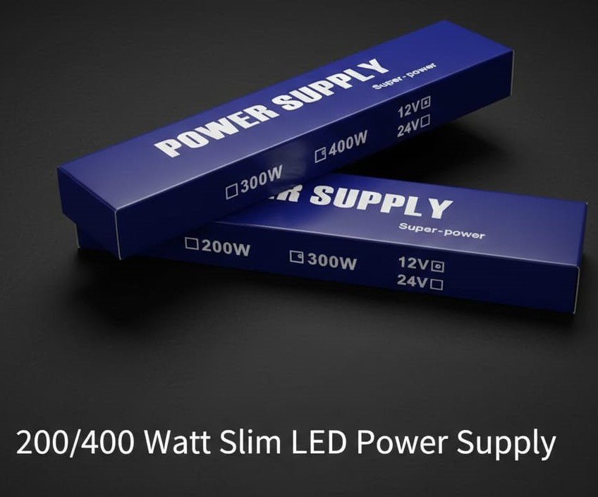 PREMIUM SLIM POWER SUPPLY (200w / 400w)