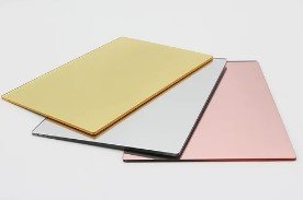 MIRROR GOLD / SILVER / ROSY ACRYLIC SHEETS