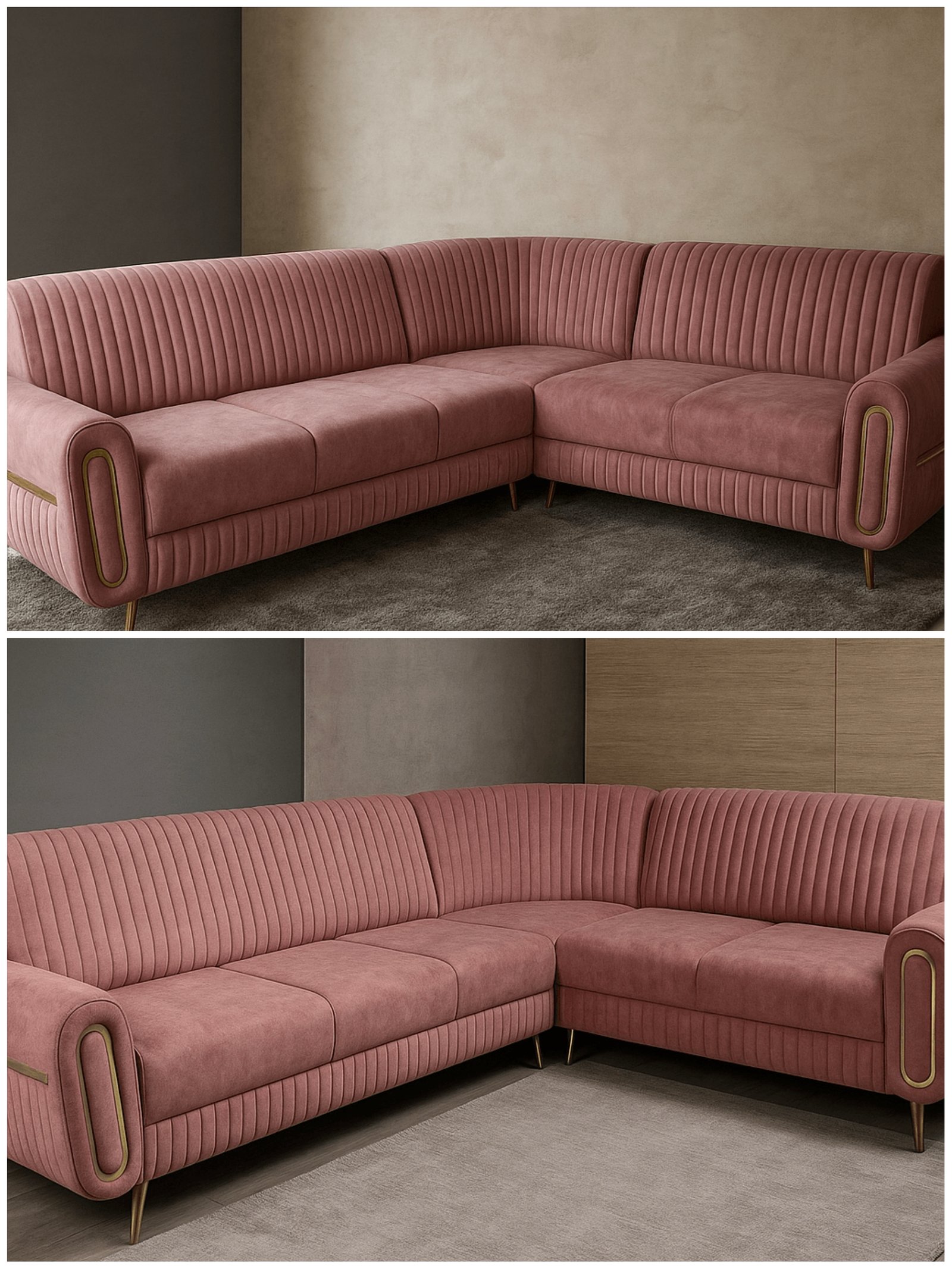 L SHAPE SOFA SET