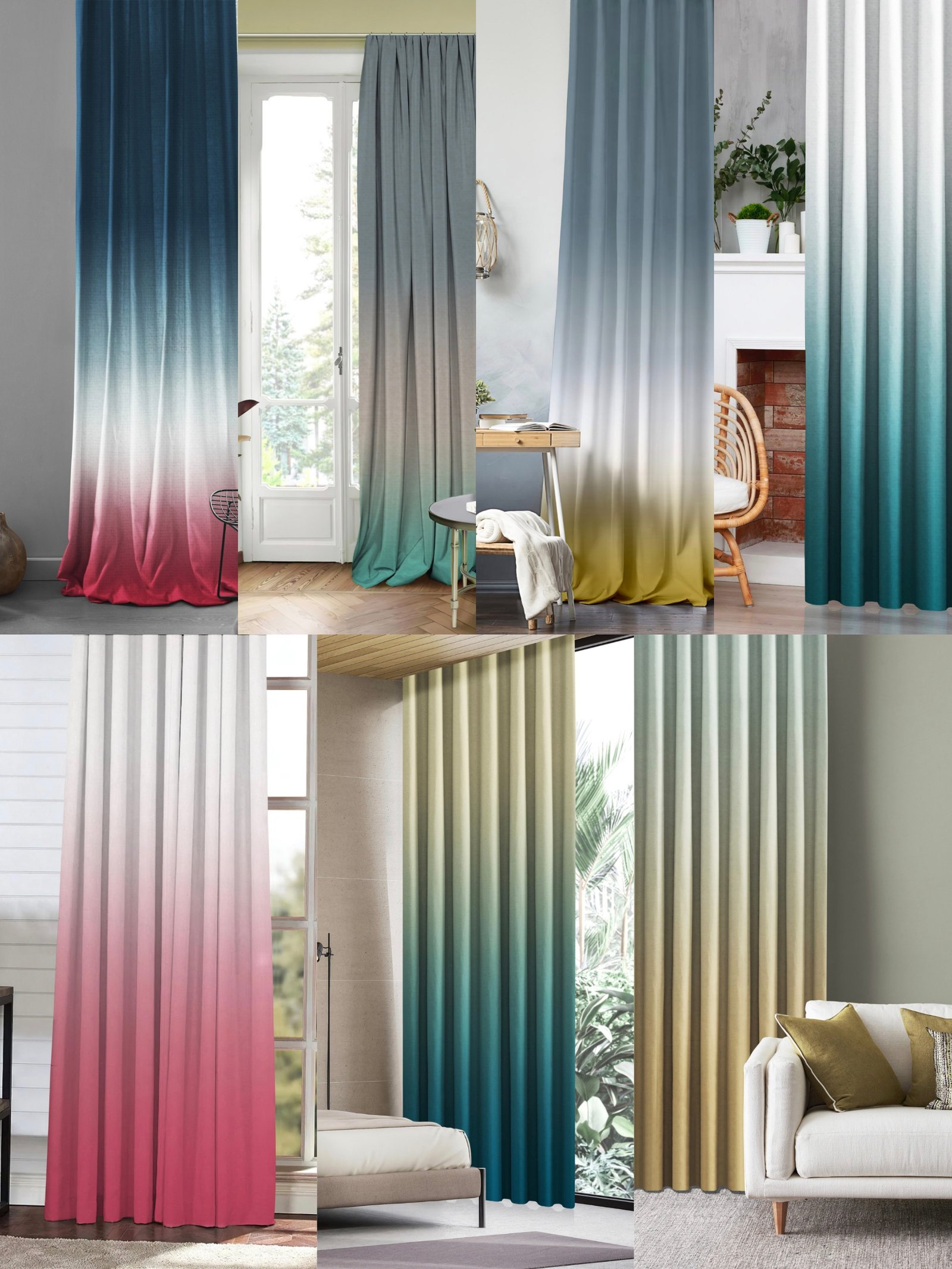 Polyester Multicolour Trading Curtains