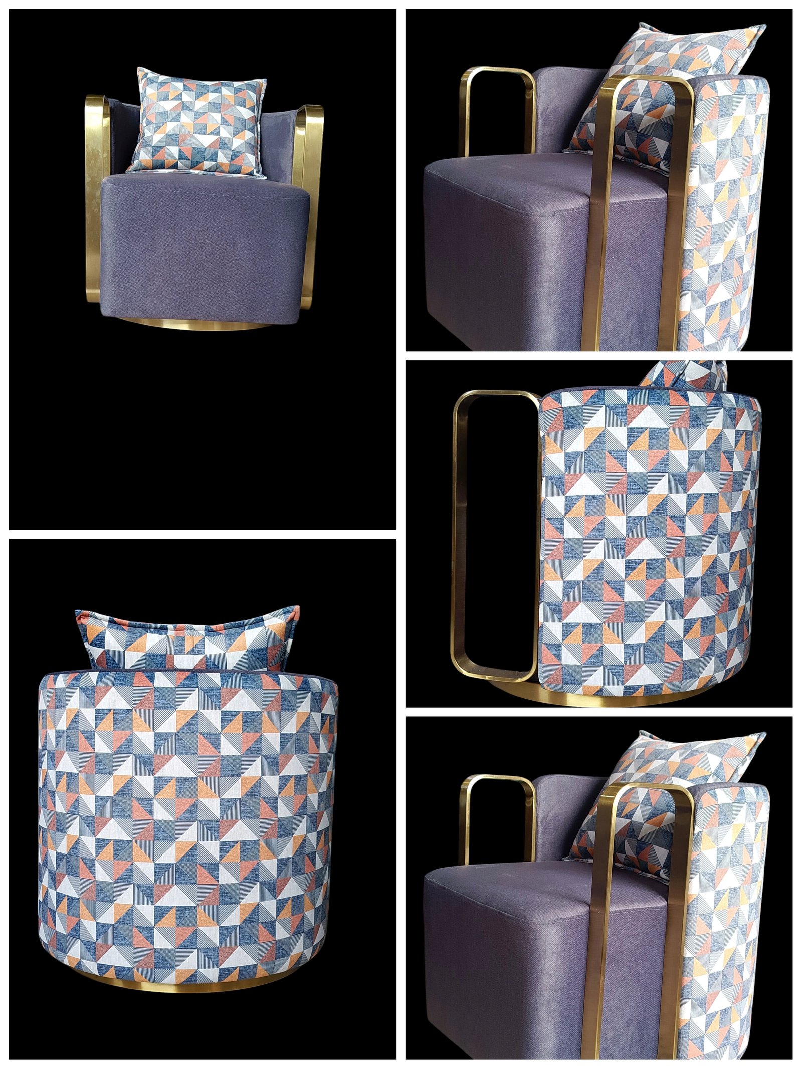 Rotate Chair With Heavy Mechanism