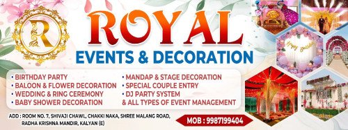 ROYAL EVENT'S DECORATION